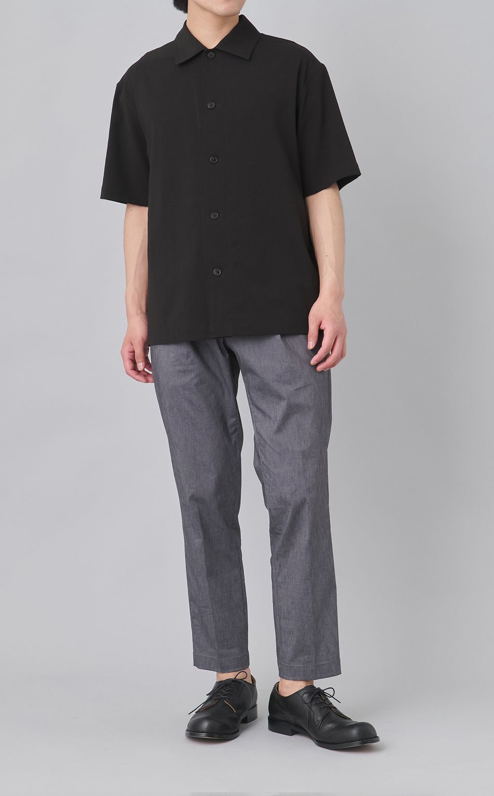 ストレッチリネンパンツ