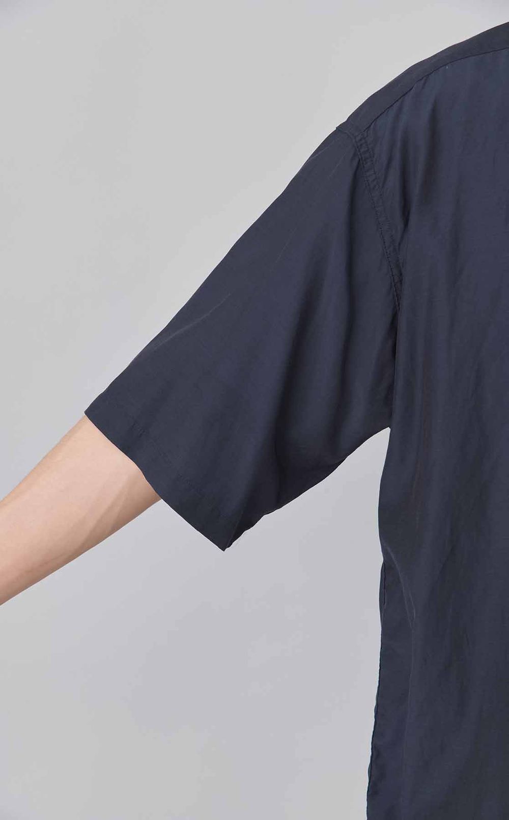 オープンカラーショートスリーブシャツ