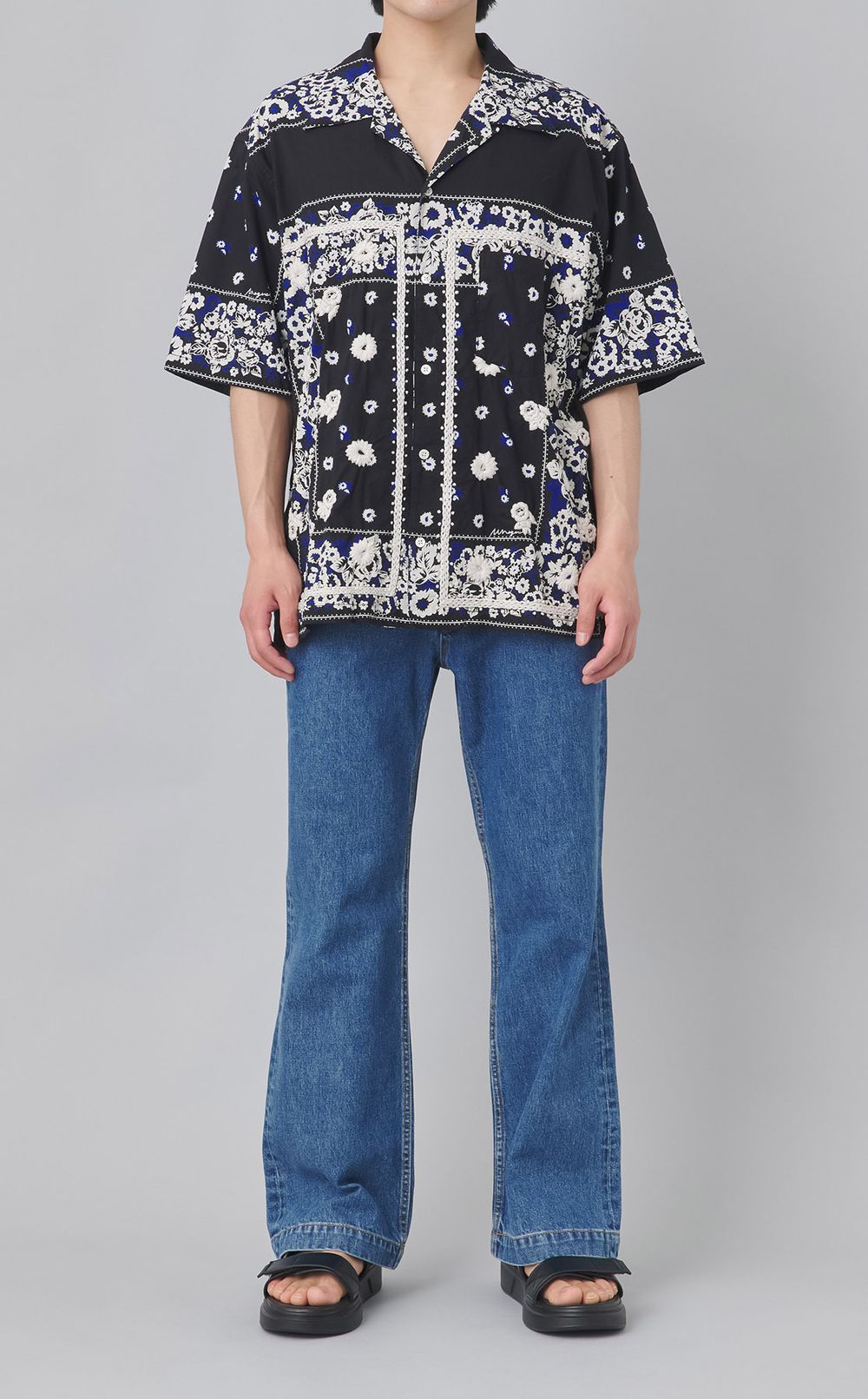 エンブロイダリーショートスリーブシャツ