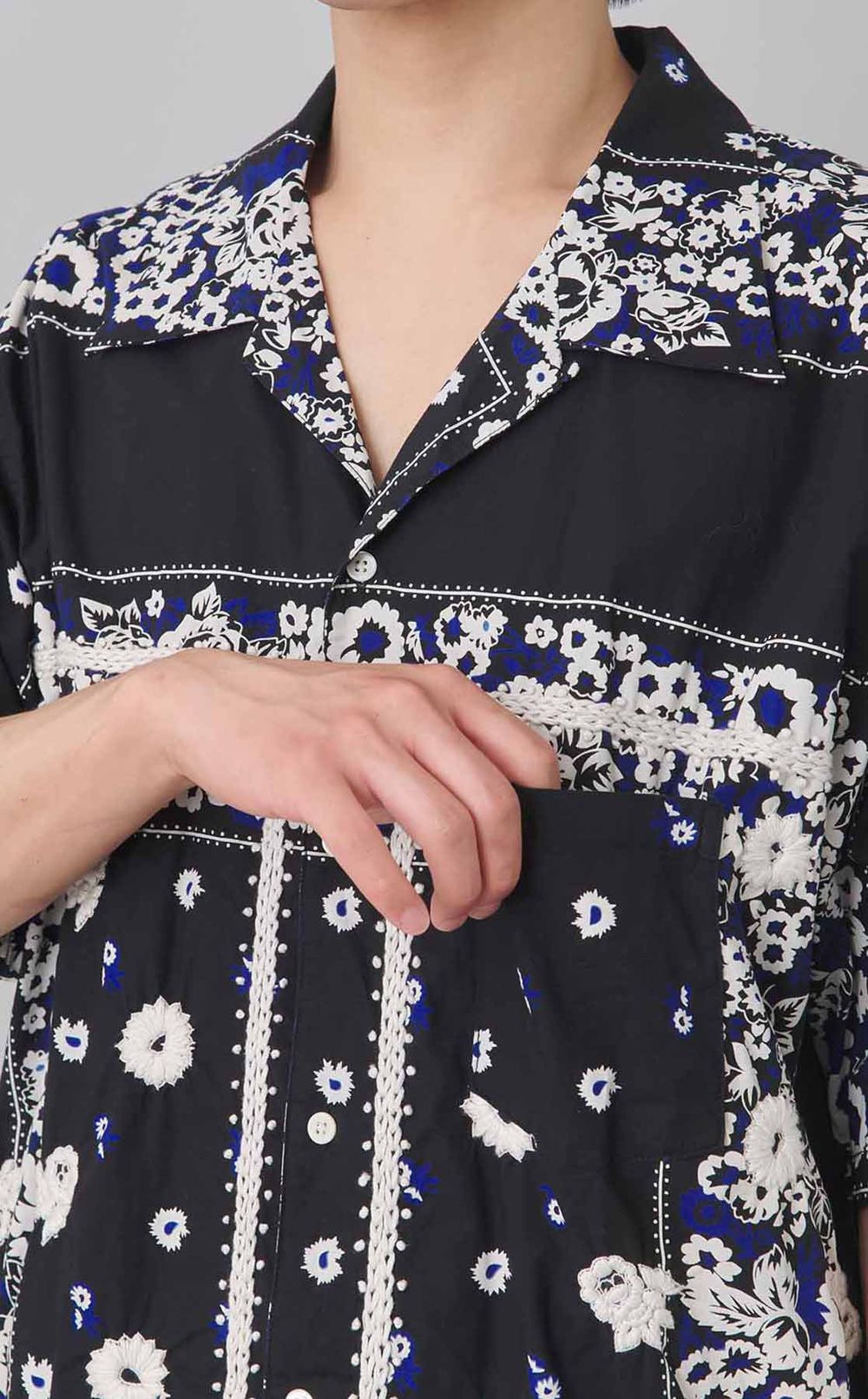 エンブロイダリーショートスリーブシャツ