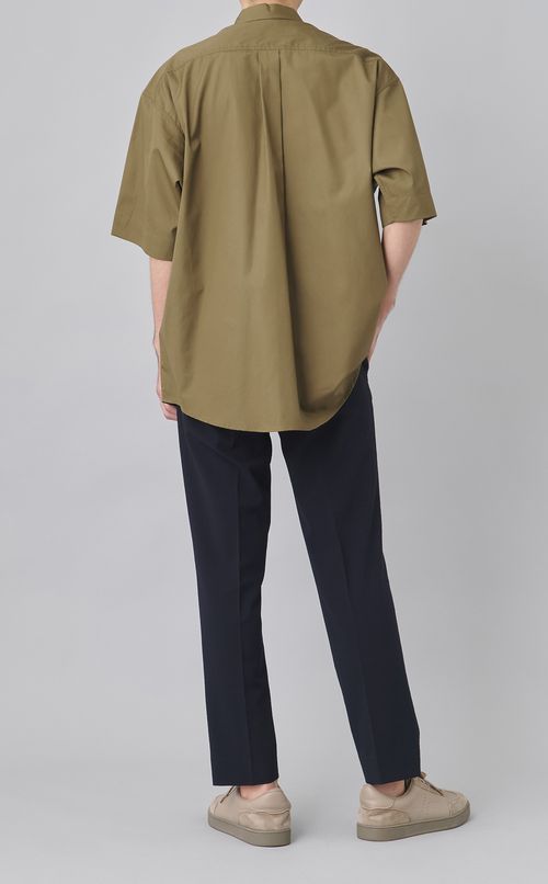 パッチワークバイアスシャツ