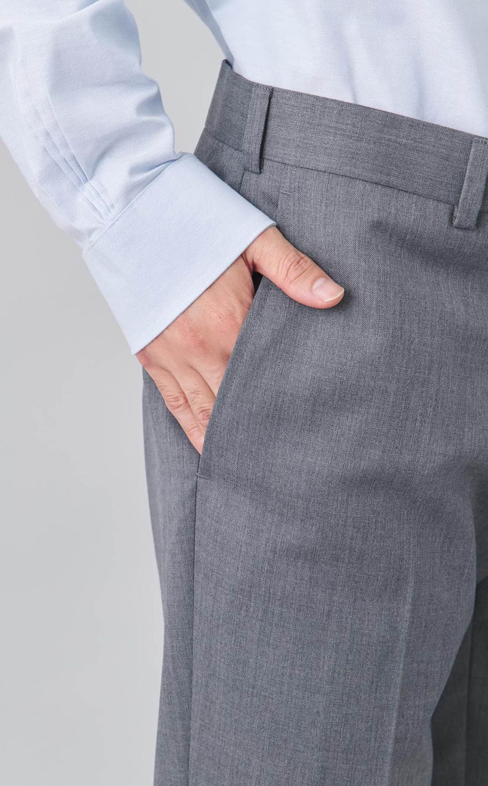 ウールサージトラウザー