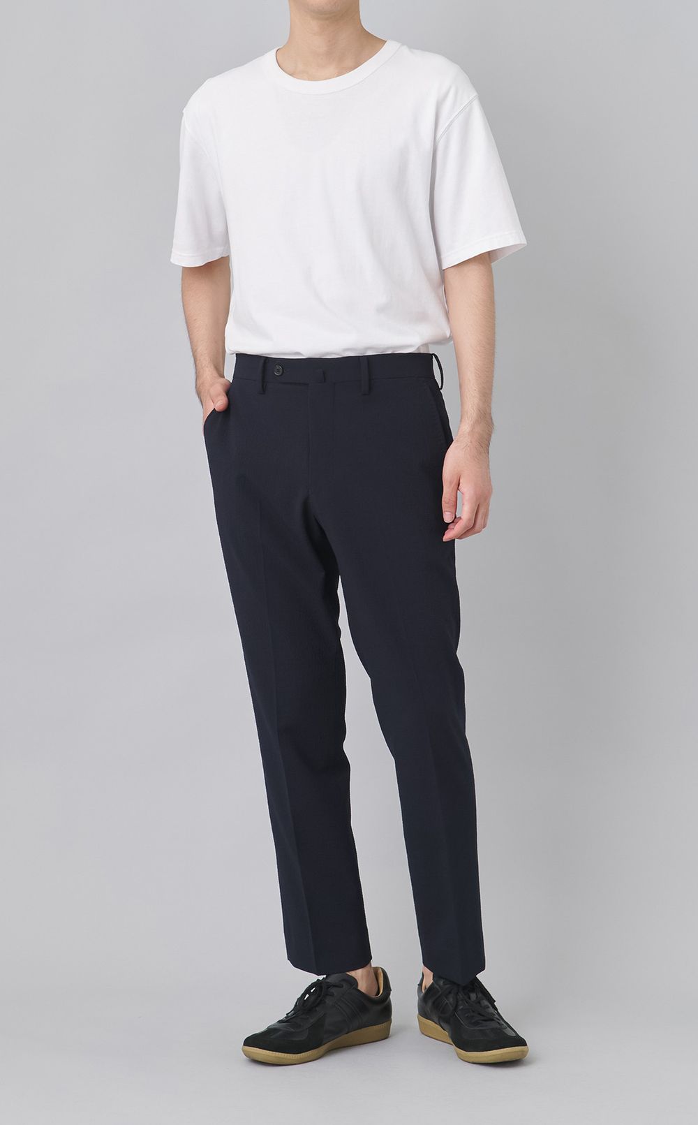 ウールサッカートロッターパンツ