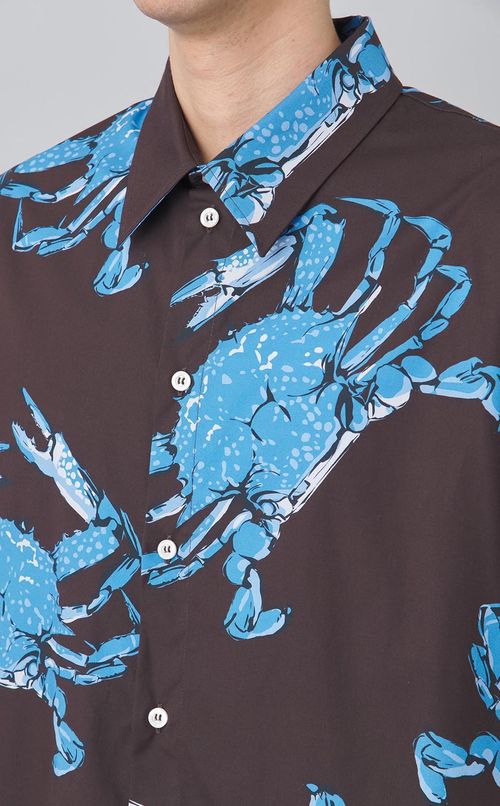 クラブプリントショートスリーブシャツ