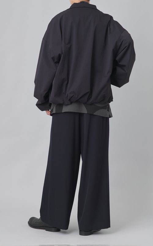 ナイロンギャバスタンドブルゾン