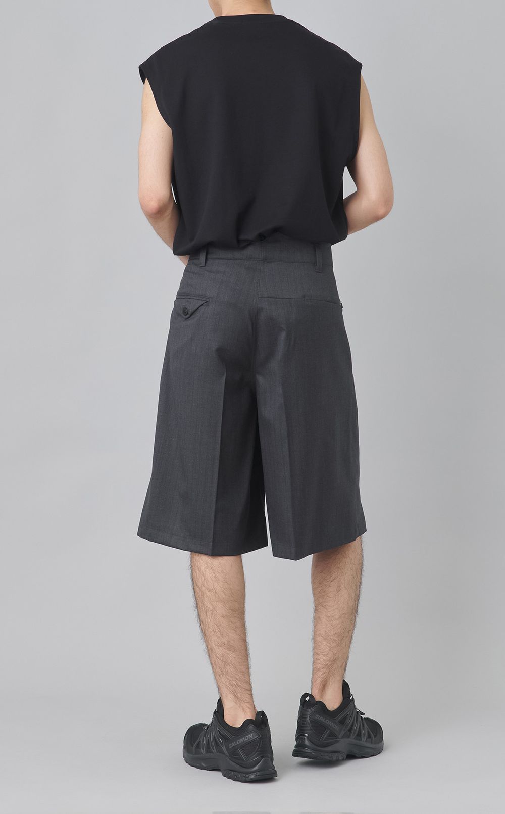 サマーウール3/4スラックス