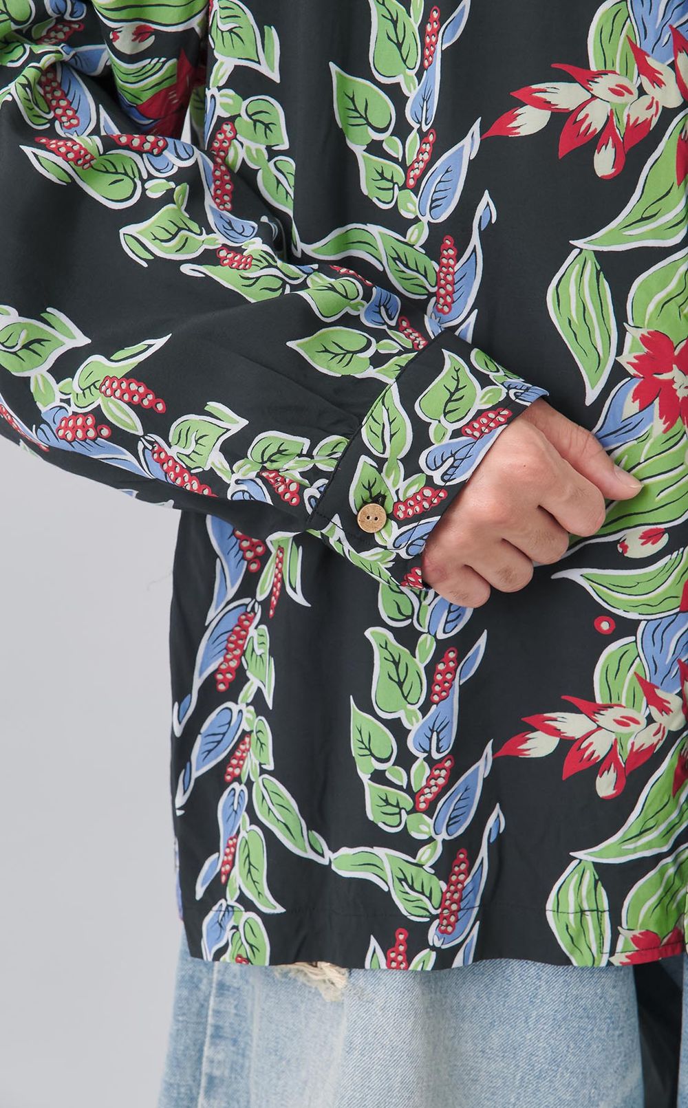 アロハロングスリーブシャツ