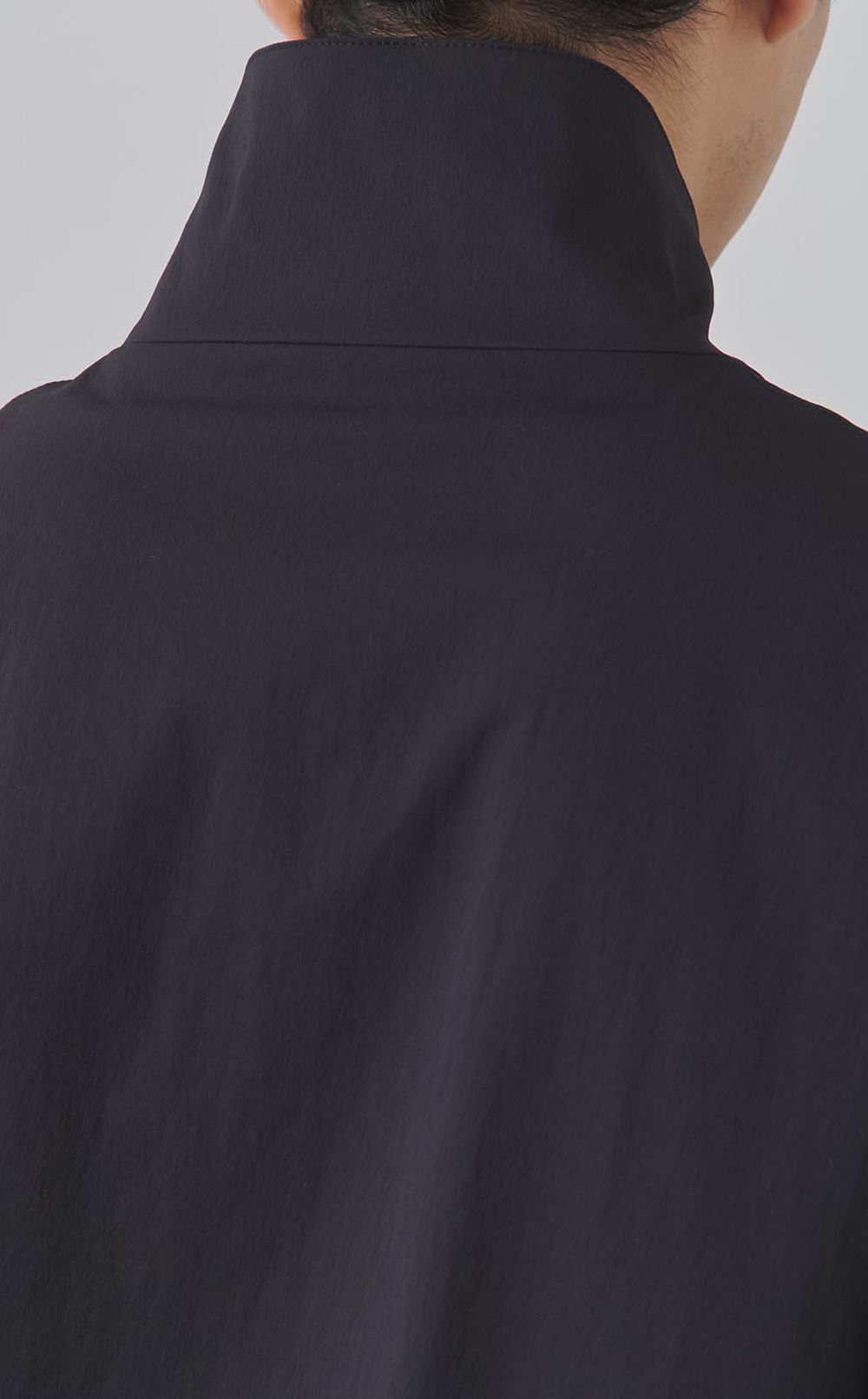 ナイロンギャバスタンドブルゾン