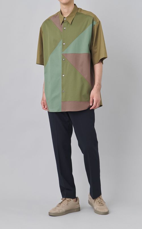 ウールサッカートロッターパンツ