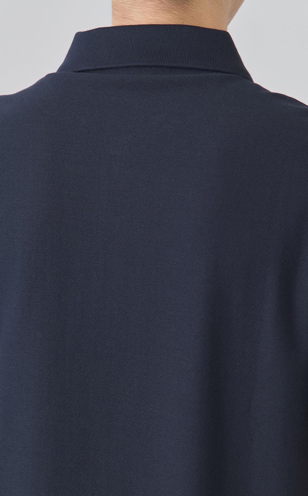 ハーフジップショートスリーブポロシャツ