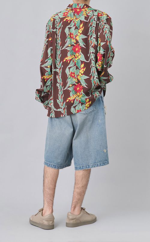 アロハロングスリーブシャツ