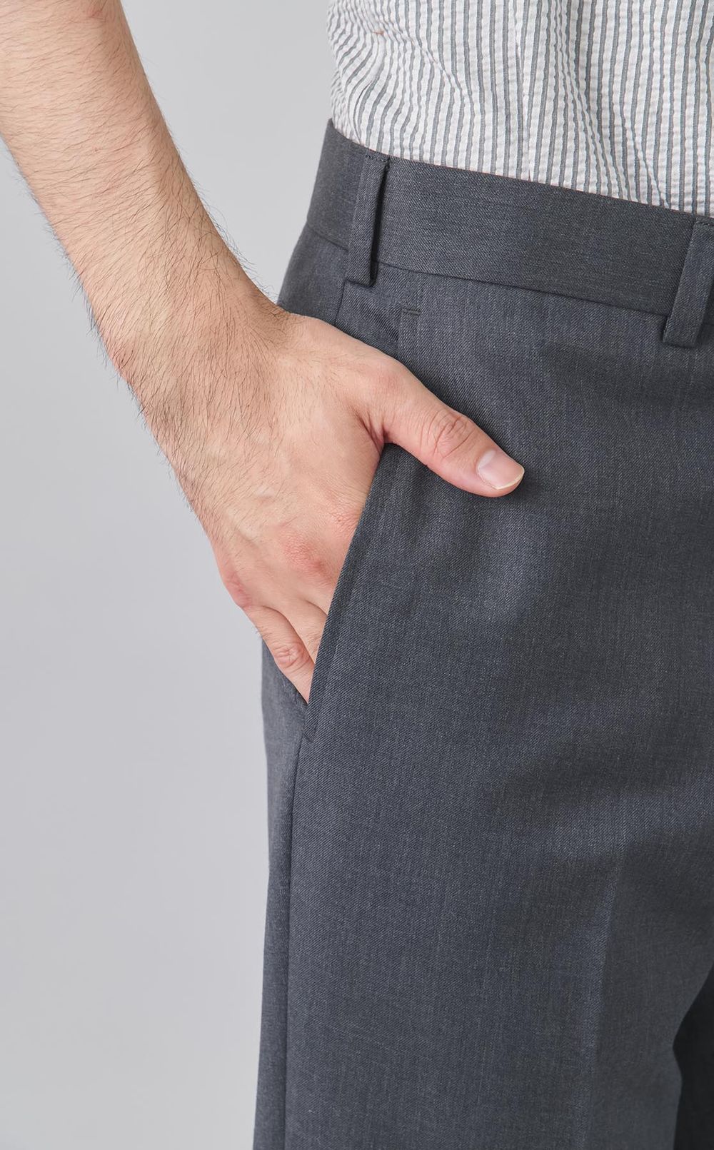 ウールサージトラウザー