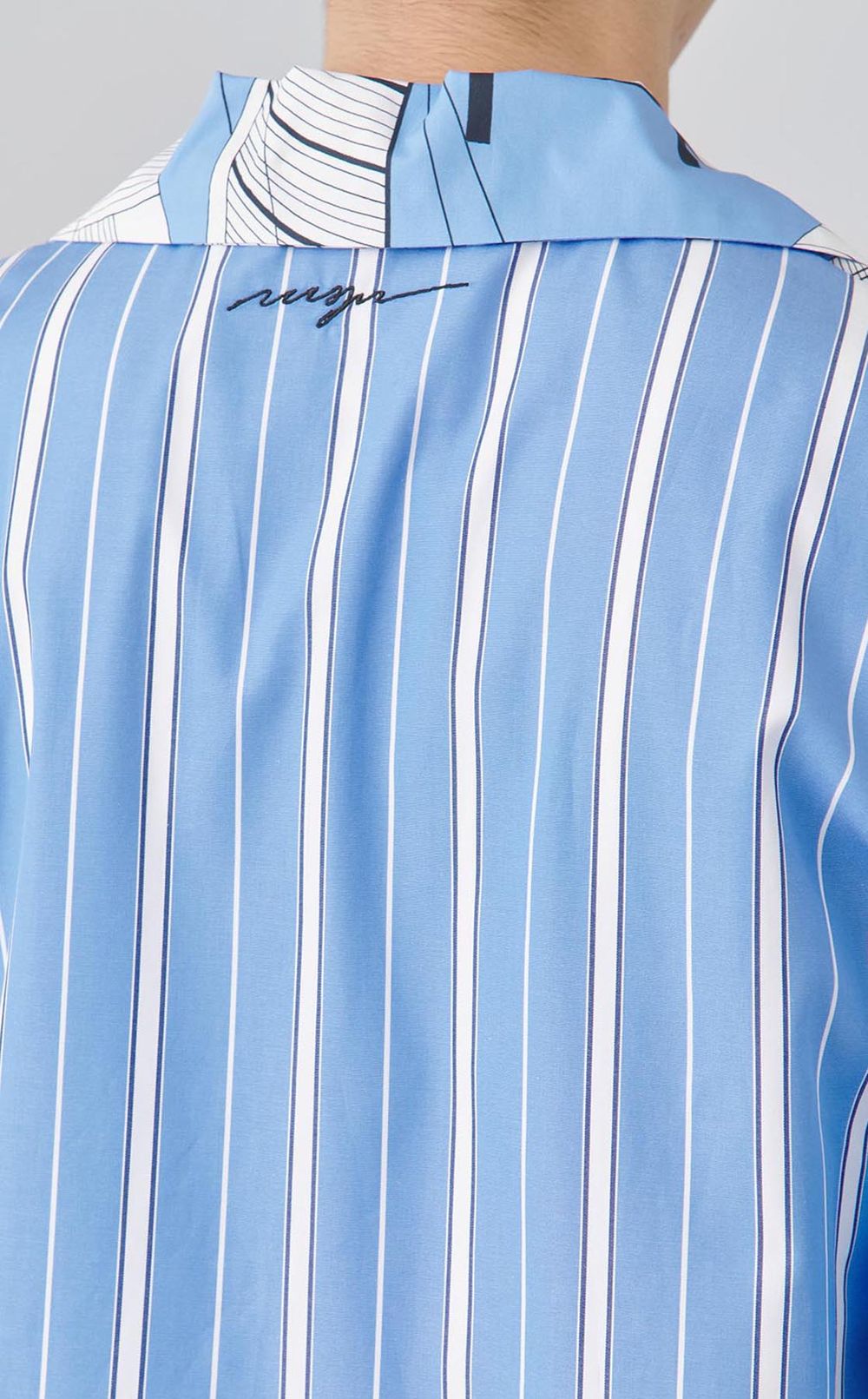 セイルストライプショートスリーブシャツ