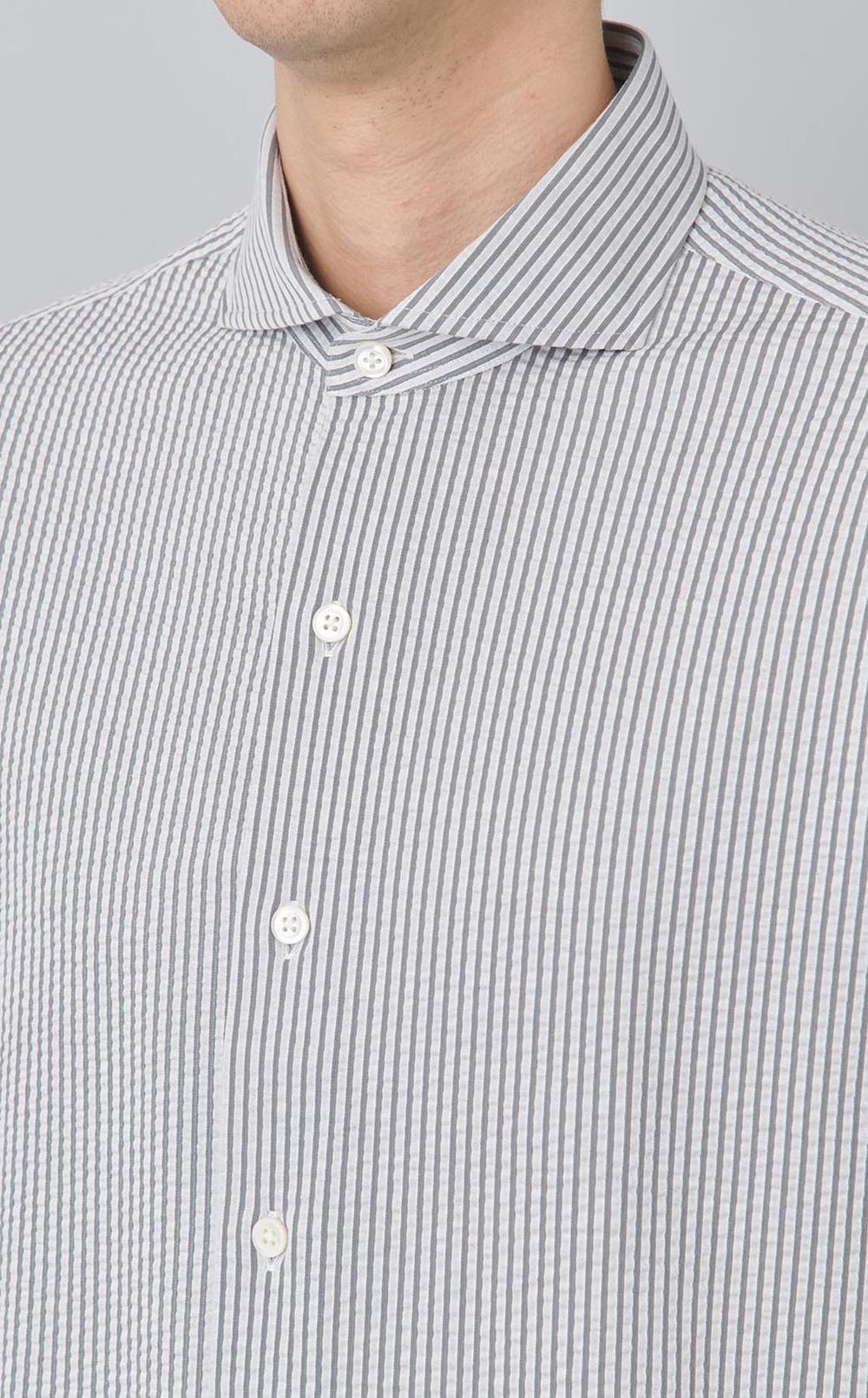 コットンポリエステルニットシャツ