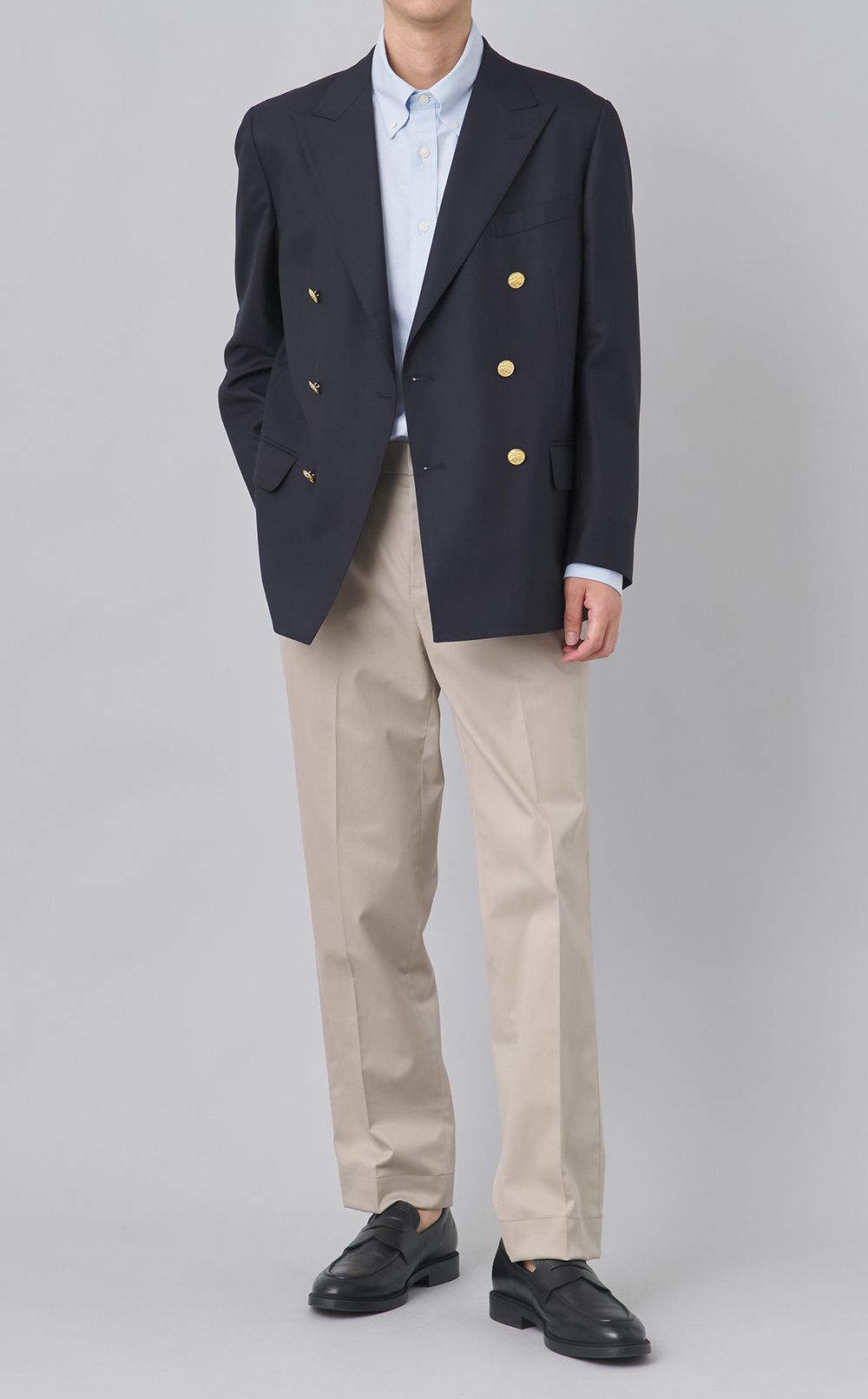 ストレッチオックスフォードシャツ