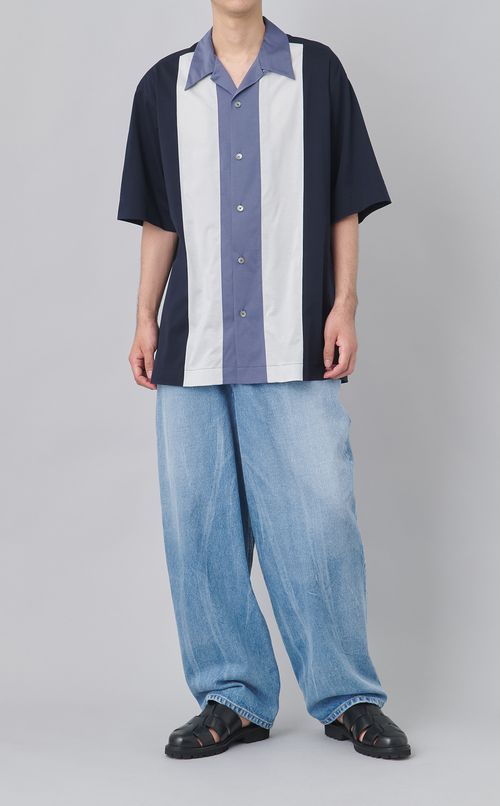 レギュラーカラーショートスリーブシャツ