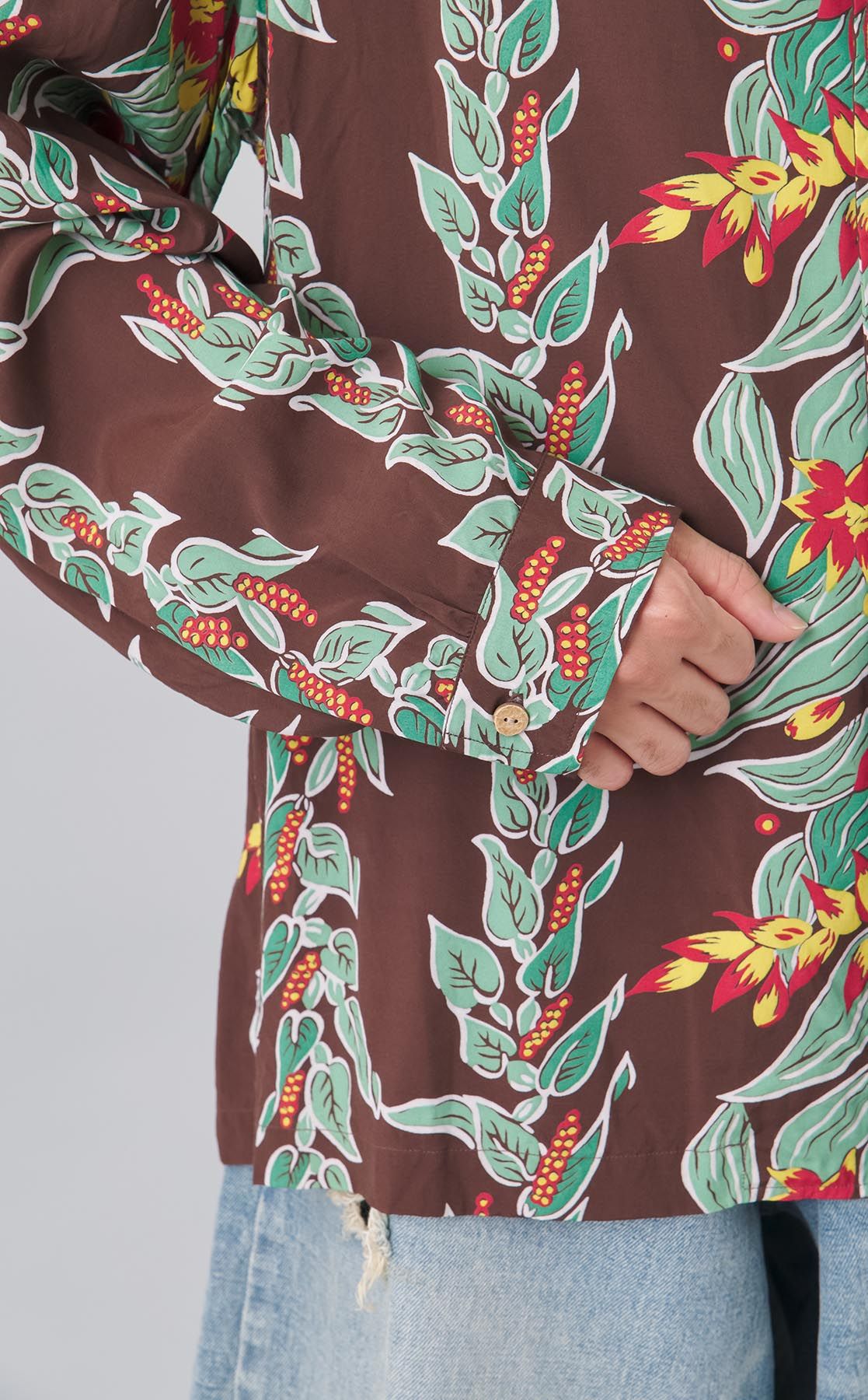 KAMIYA｜アロハロングスリーブシャツ