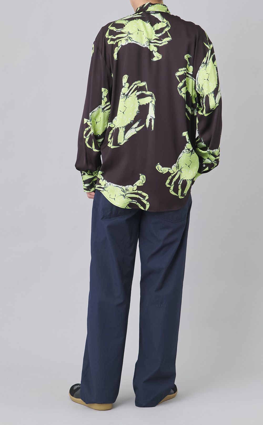 クラブプリントロングスリーブシャツ