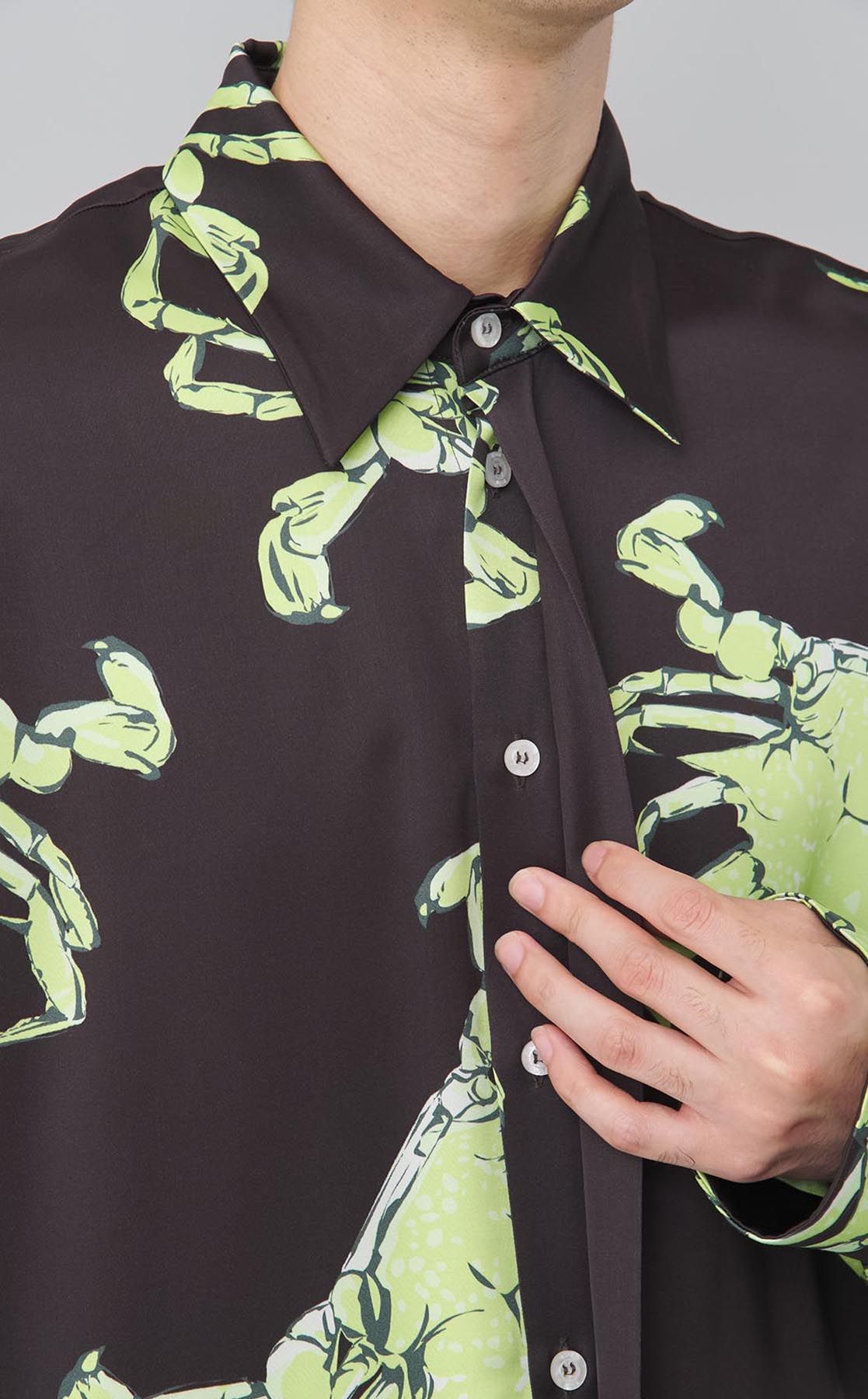 MSGM｜クラブプリントロングスリーブシャツ