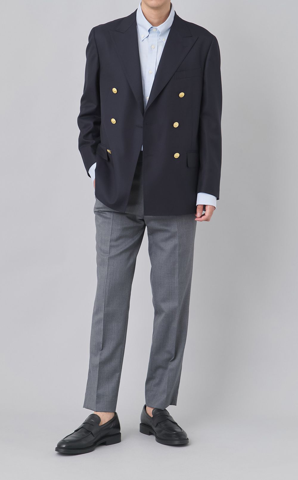 ウールサージトラウザー