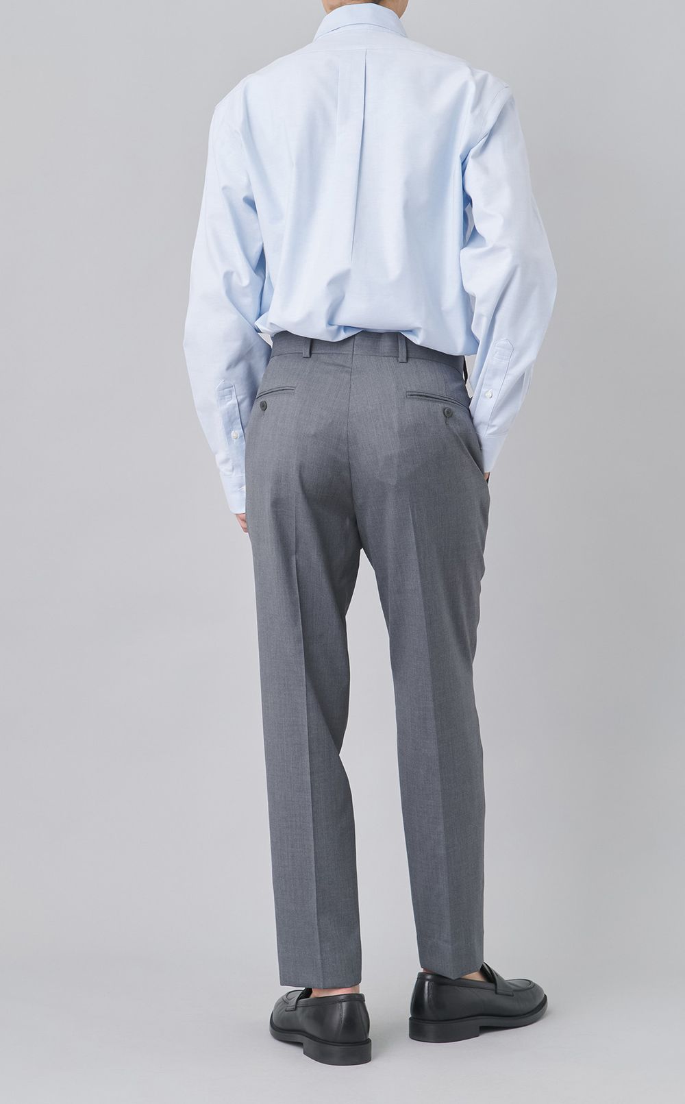 ウールサージトラウザー