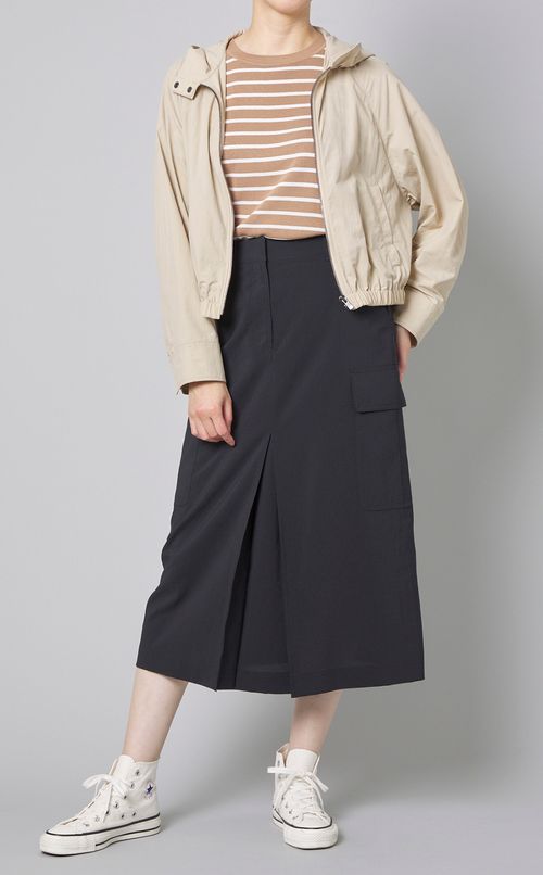 ポリエステルカーゴミディスカート