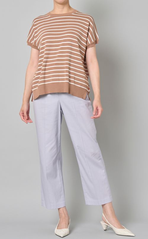 ツイルハイウェストパンツ