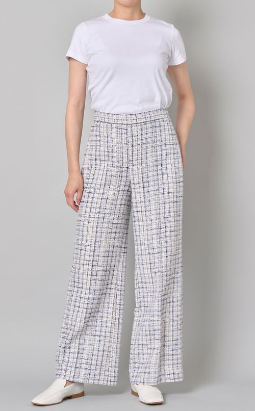 サマーツイードワイドパンツ