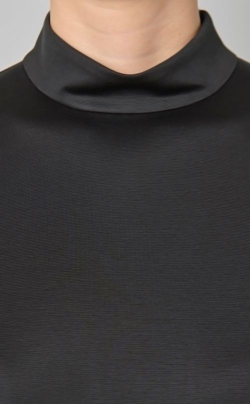 ボリュームスリーブジャージトップス