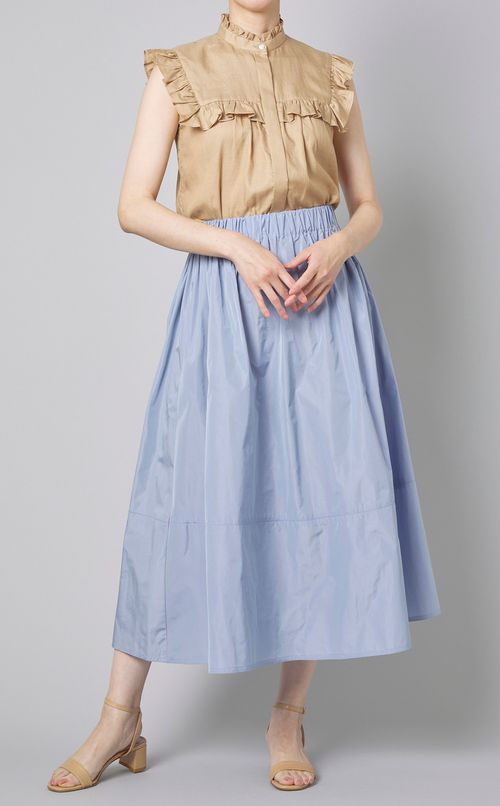 ギャザータフタスカート