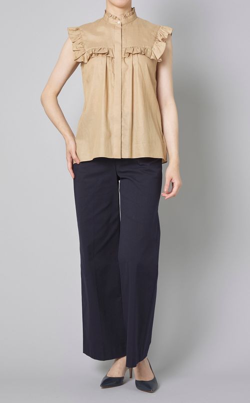 ストレッチキャンバスパンツ