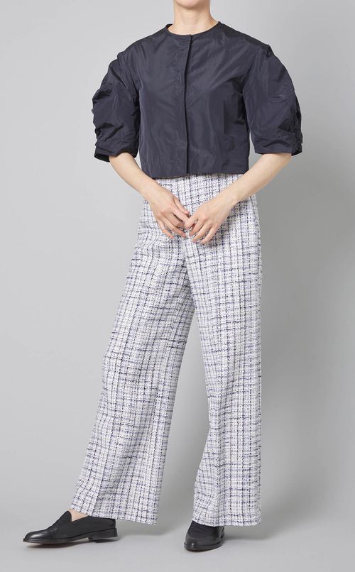 サマーツイードワイドパンツ