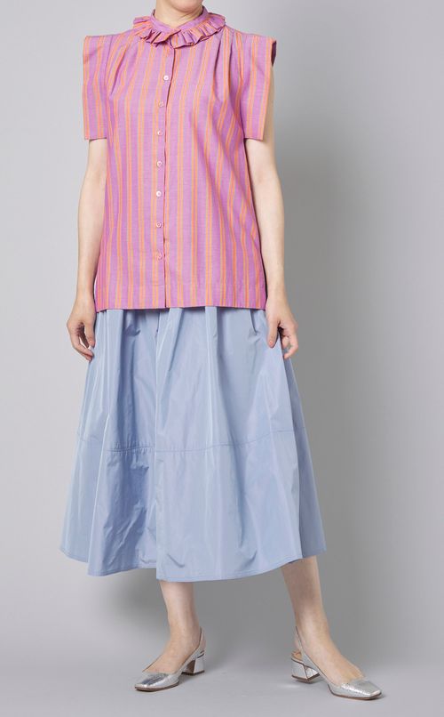 ギャザータフタスカート