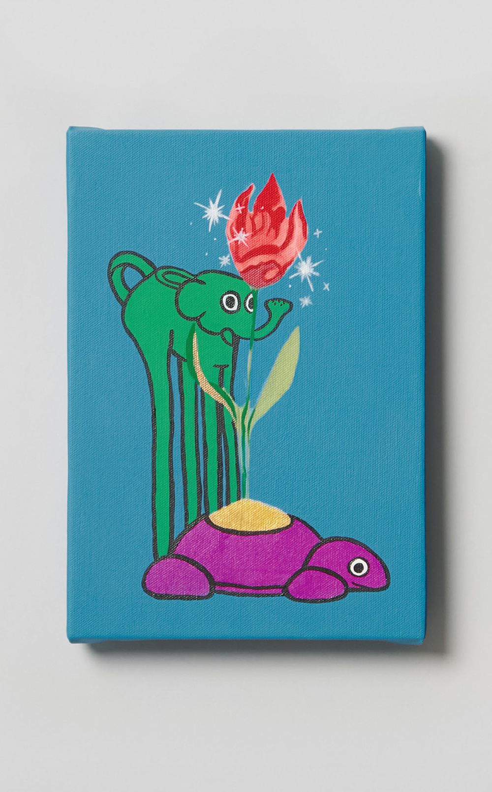 A vase and A tulip:03