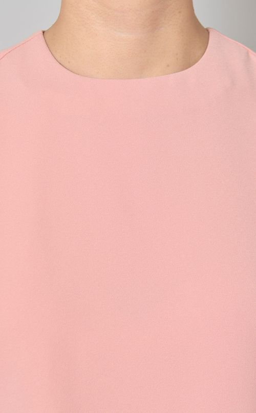 サイドフリルギャザーブラウス