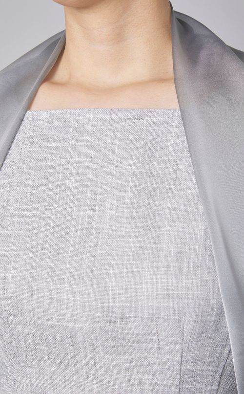 シャンブレーオーガンジーボレロ