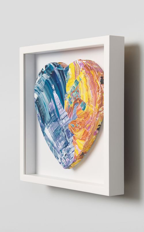 HEART の抽象絵画 I