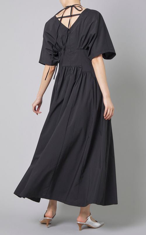 キャミソールレイヤードワンピース