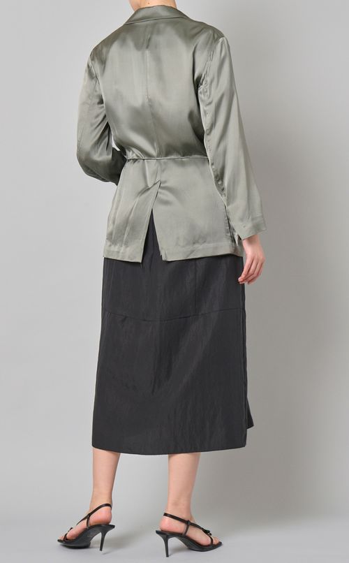 ベルテッドソフトテーラードジャケット