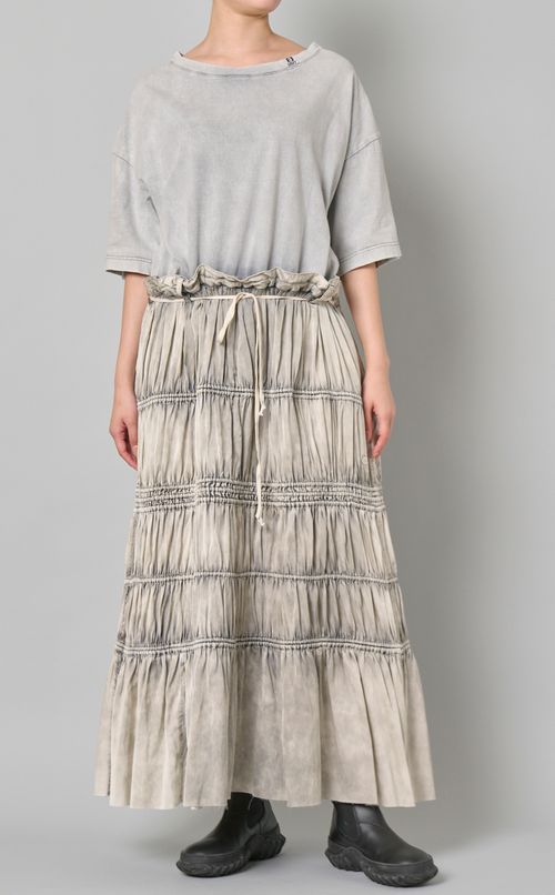 コンビネーションティアードワンピース