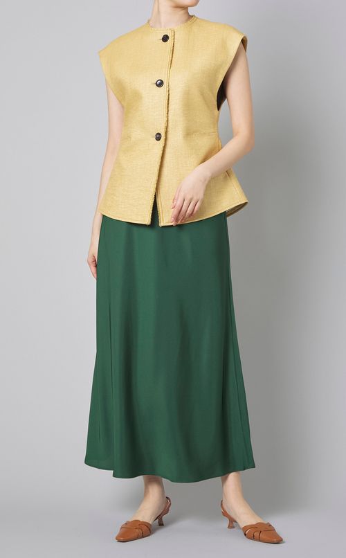 プレーンフレアミディスカート