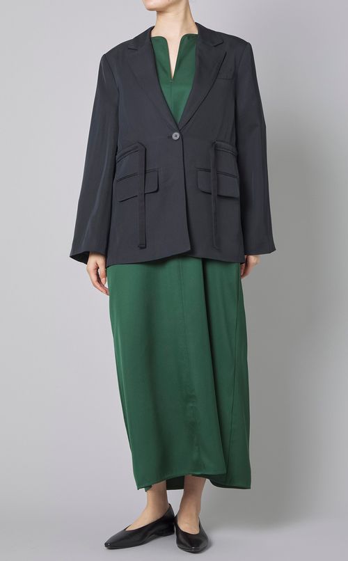 ドローコードテーラードジャケット