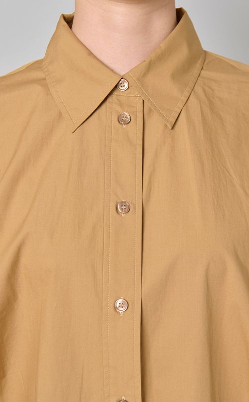 サイドスリットボックスシャツ