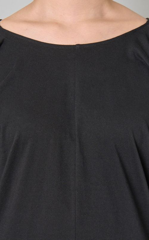 コットンボリュームスリーブワンピース