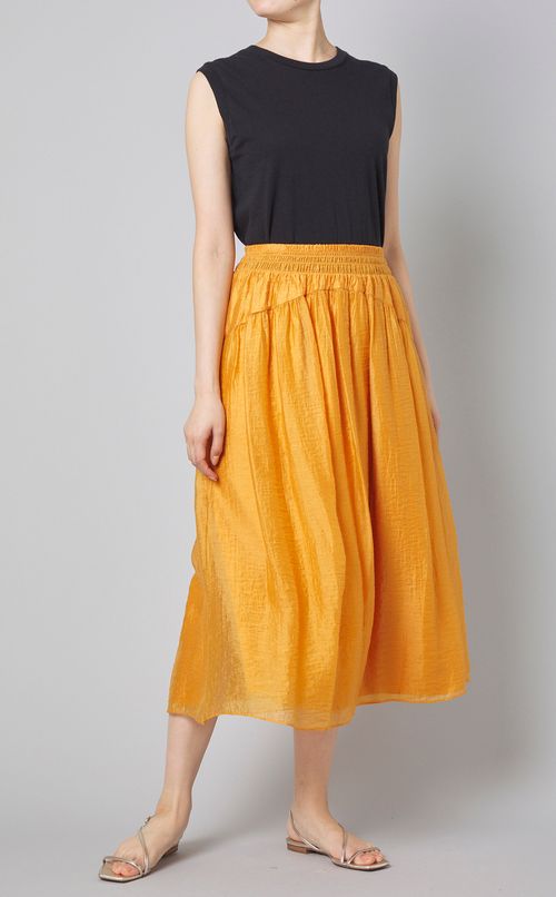 スモックウエストギャザースカート