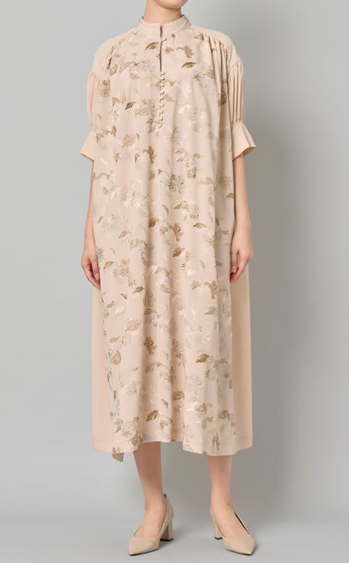【別注】ボタニカル刺繍ドレス