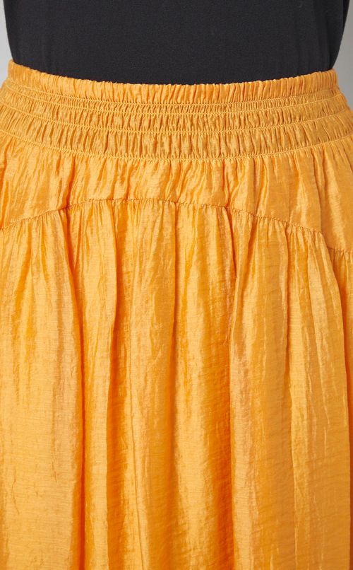 スモックウエストギャザースカート