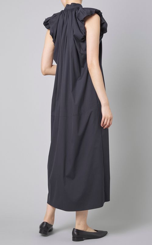 コットントップパフワンピース