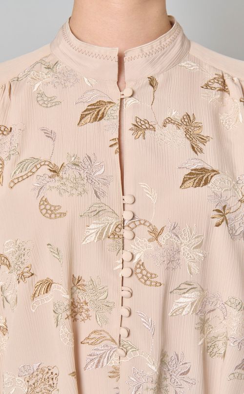 【別注】ボタニカル刺繍ドレス