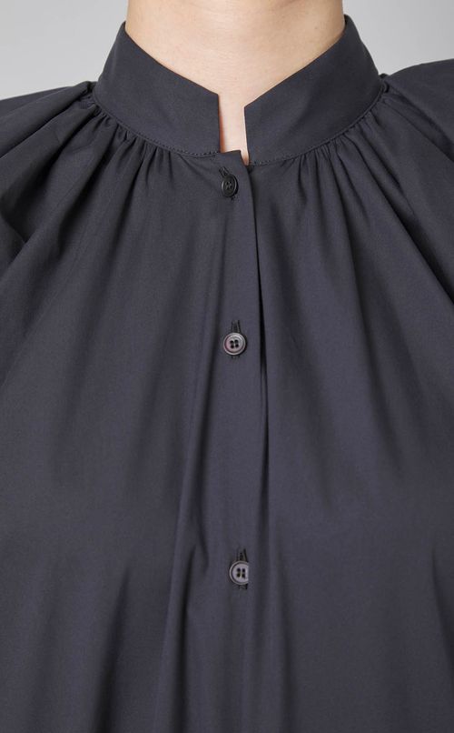 コットントップパフワンピース